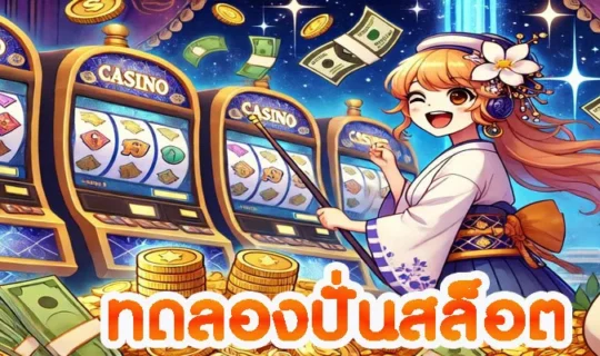 ทดลองปั่นสล็อต