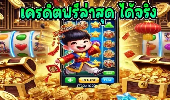 เครดิตฟรีล่าสุด ได้จริง