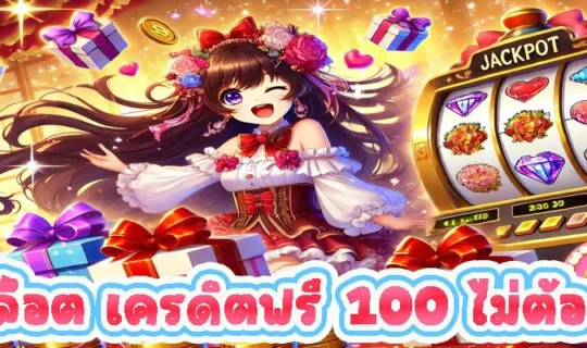 เว็บสล็อต เครดิตฟรี 100 ไม่ต้องแชร์