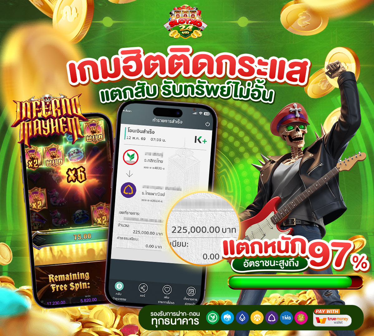 รูปแจ็คพอตเว็บslotXO