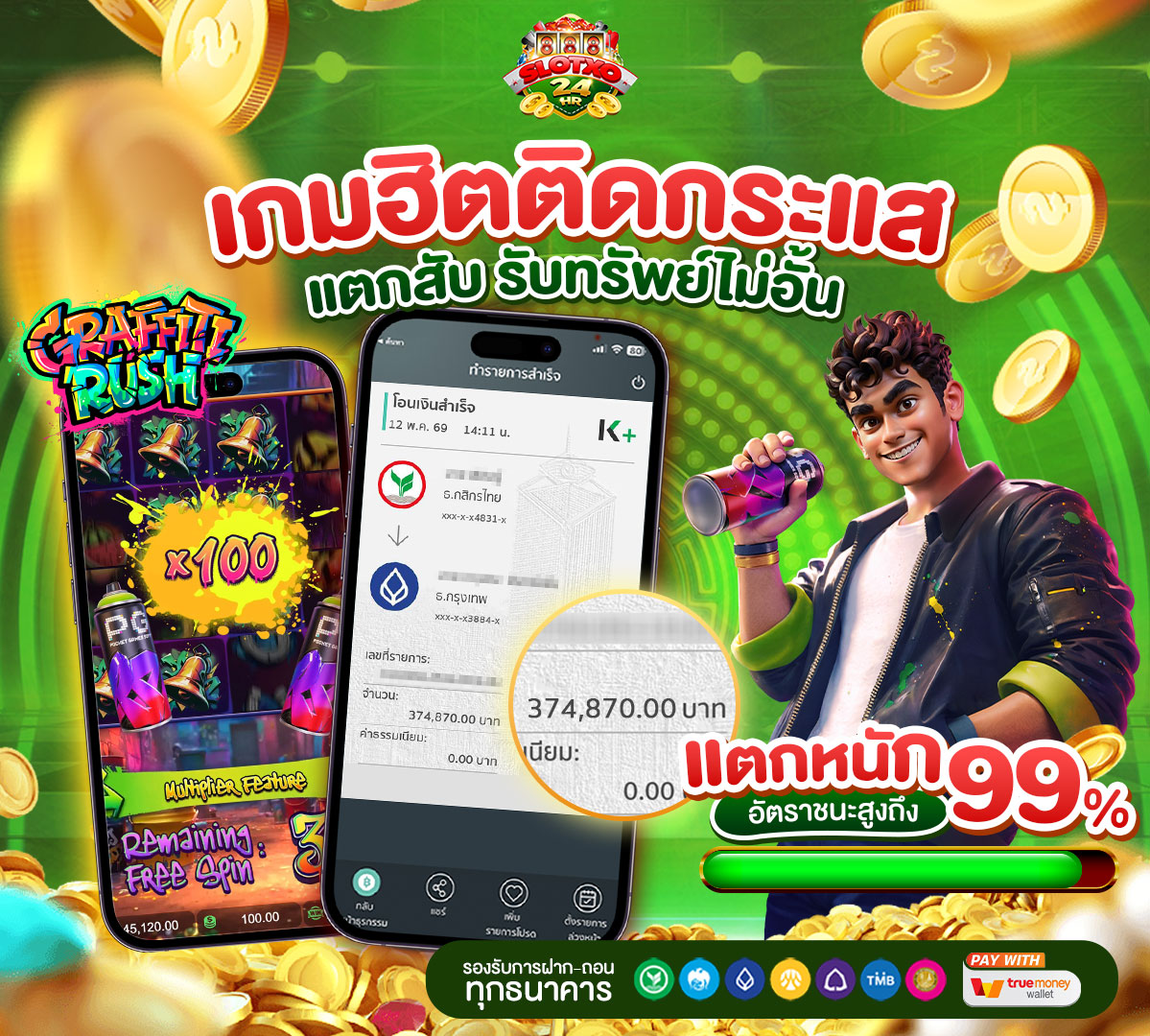 รูปแจ็คพอตเว็บslotXO