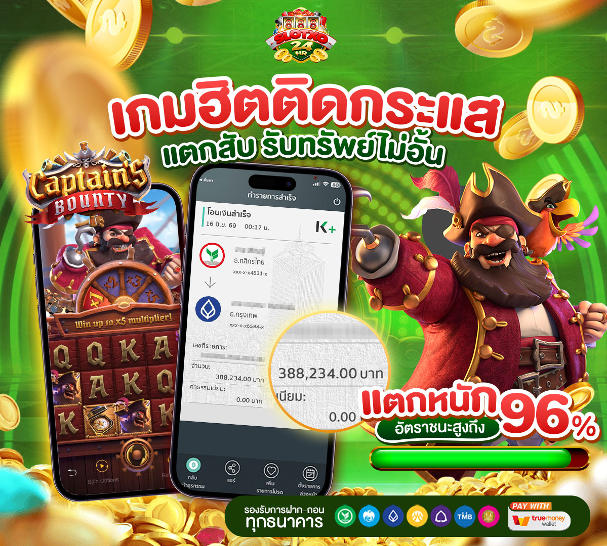 รูปแจ็คพอตเว็บslotXO